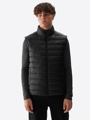 Gilet de sport 4F en noir : devant