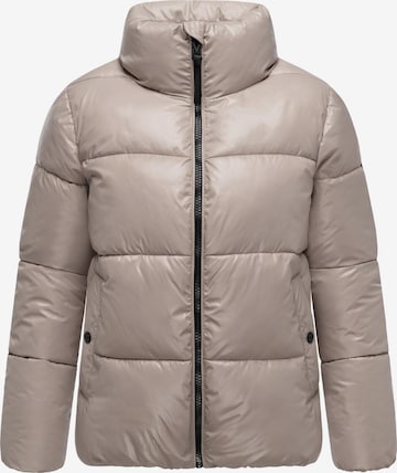 Veste d’hiver 'Hazalee 16' MARIKOO en beige : devant