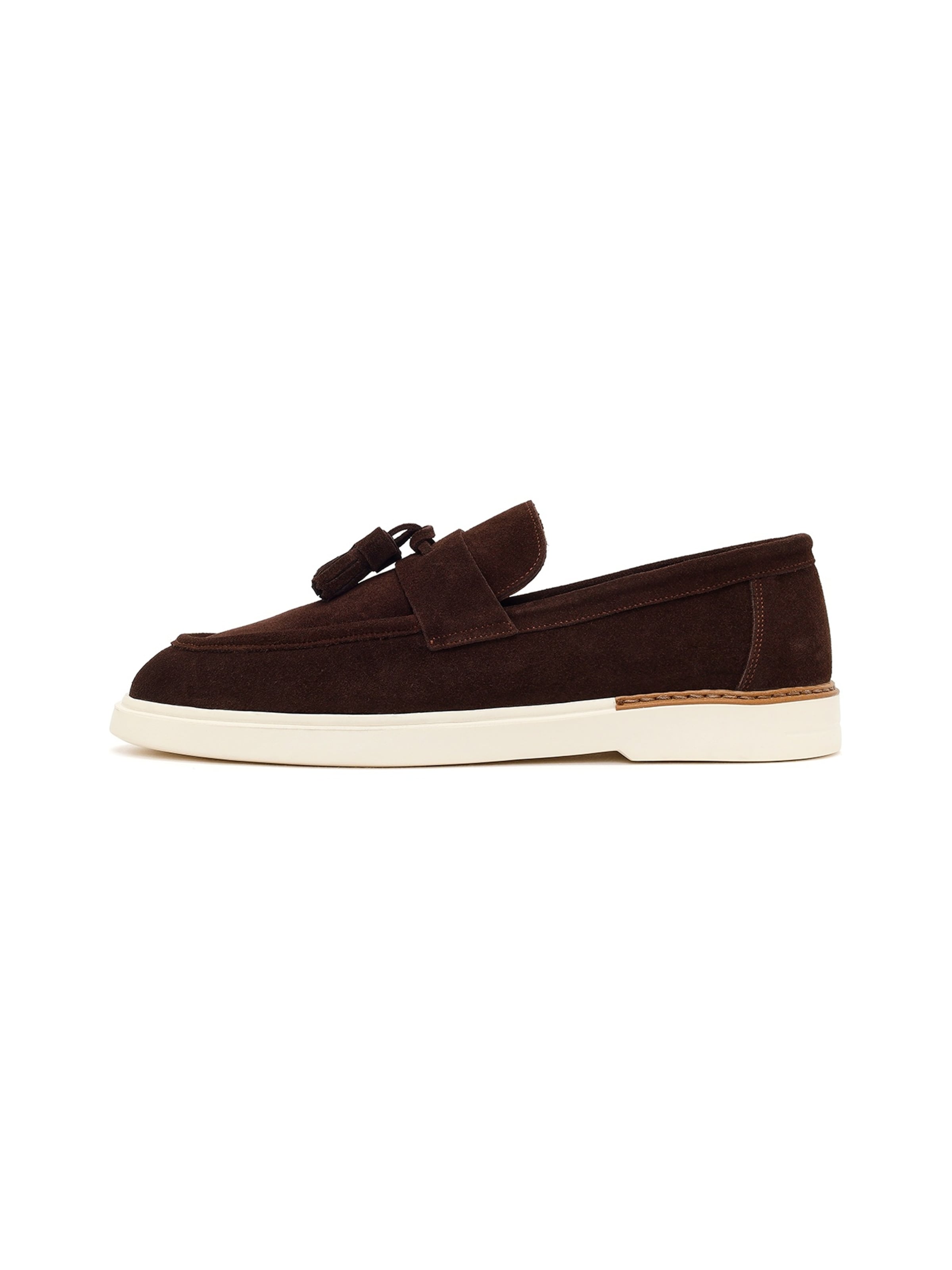 Derimod Slip-ons in Brown: front