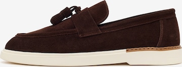 Derimod Slipper in Braun: Vorderseite