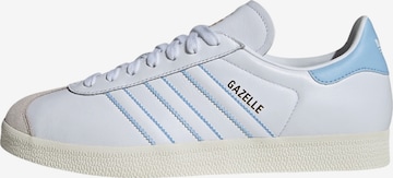 ADIDAS ORIGINALS Trampki niskie 'Gazelle' w kolorze biały: przód