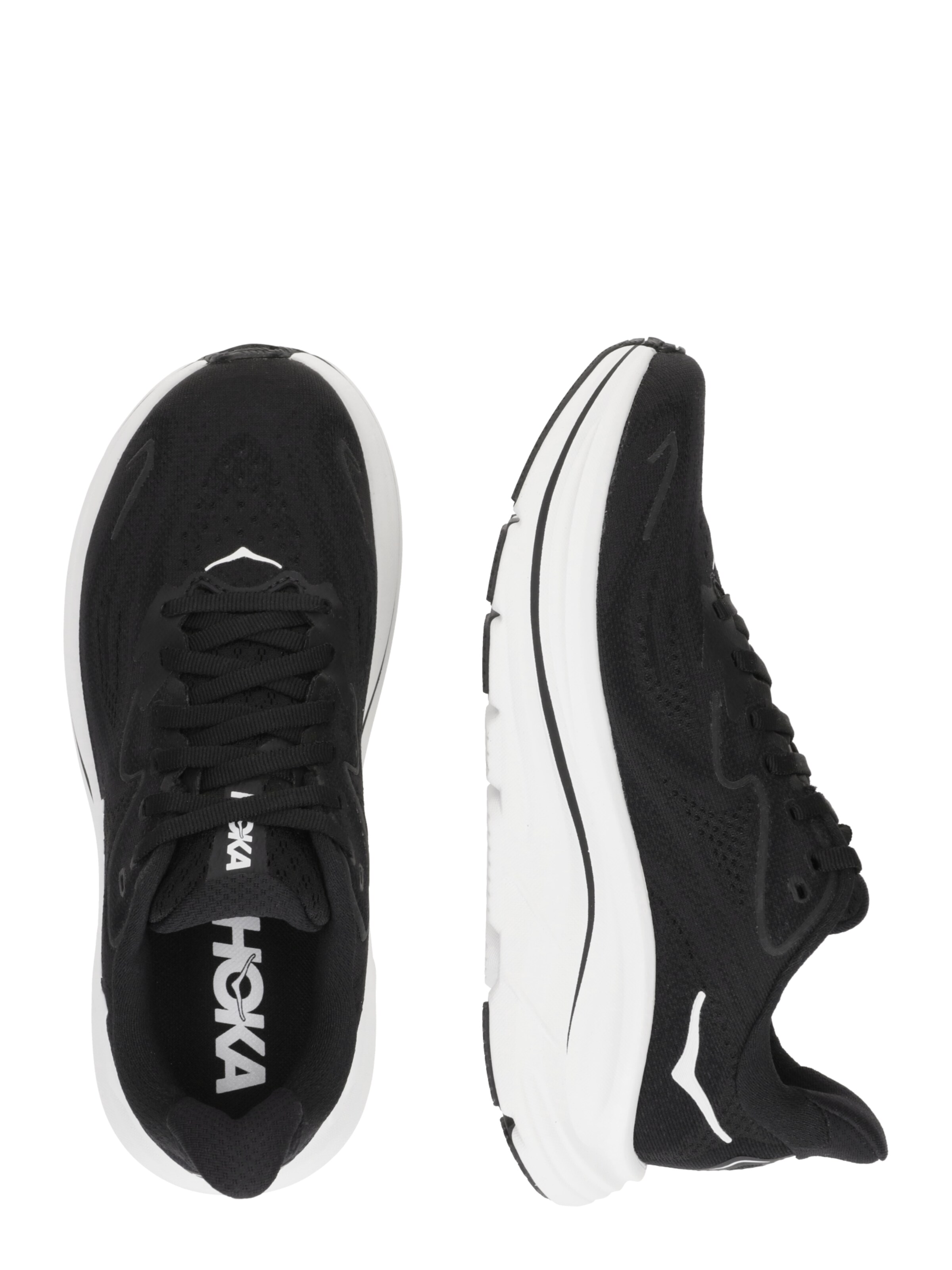 HOKA Running Shoes 'Clifton 10' in Black