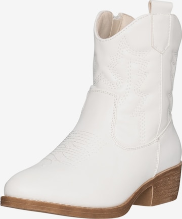 Bottes Salinyang en blanc : devant