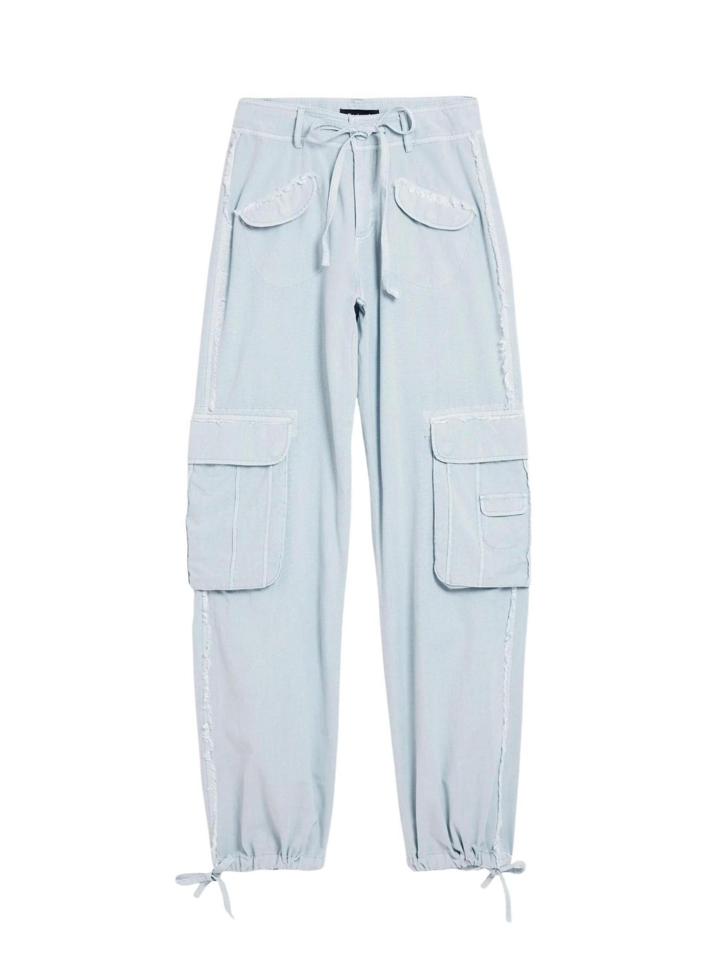 Desigual Regular Broek 'PANT_VILLAGE 26SWPW25' in Blauw: voorkant