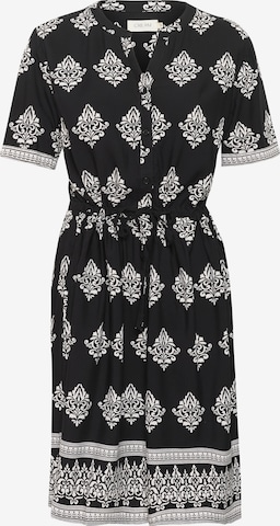 Cream Kleid 'Tiah' in Schwarz: Vorderseite