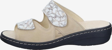 DR. BRINKMANN Pantolette 'Chelva' in Beige: Vorderseite