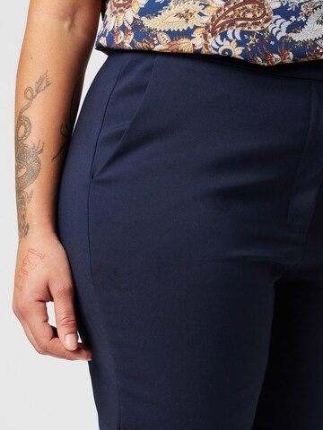 Warehouse Curve - Slimfit Pantalón en azul