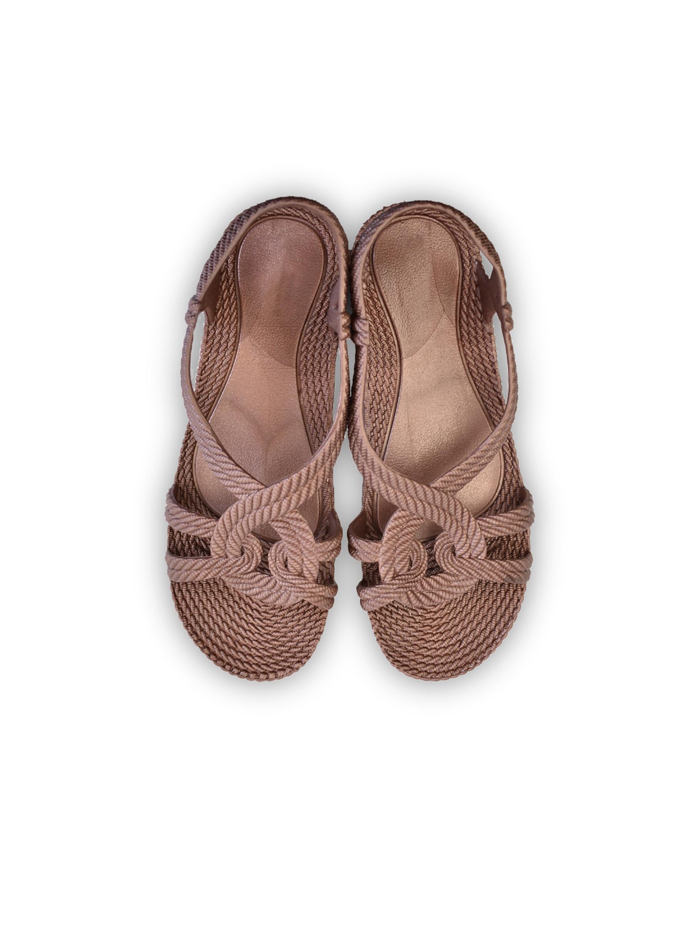Brasileras - Sandalias 'Esmirna' en marrón