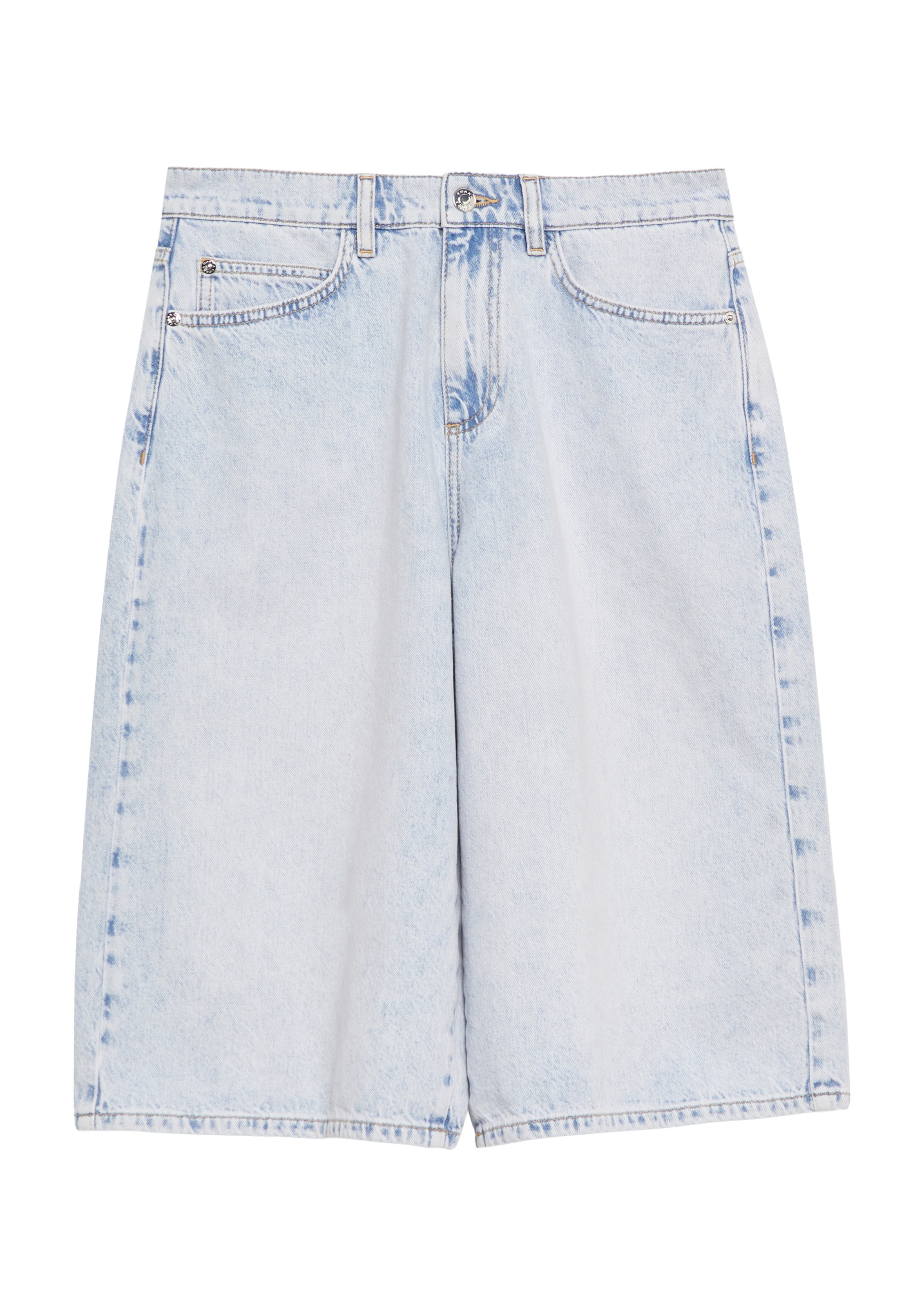 Wide Leg Jean COMMA en bleu : devant