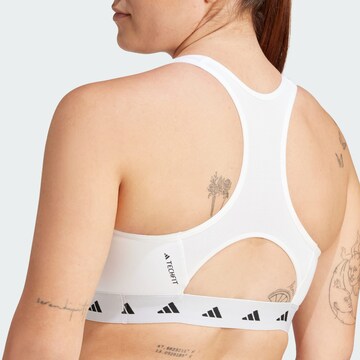 Bustier Soutien-gorge de sport 'Powerreact' ADIDAS PERFORMANCE en blanc