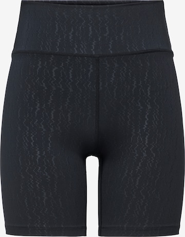 ONLY PLAY Skinny Urheiluhousut 'ONPJAM-2-POPPY' värissä musta: etupuoli