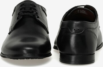 GARAMOND Lace-Up Shoes in Black
