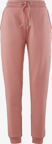 BRUNO BANANI Tapered Pants 'Carson' in Pink: front