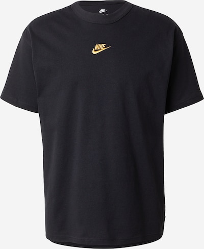 Nike Sportswear T-Krekls 'Premium Essential', krāsa - oranžs / melns, Preces skats