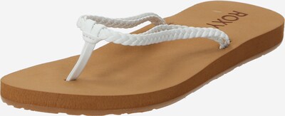 Flip-flops 'COSTAS II' ROXY pe alb, Vizualizare produs