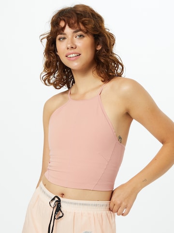 NIKE Sportovní top – pink: přední strana