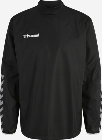 Hummel Athletic Jacket in Black: front