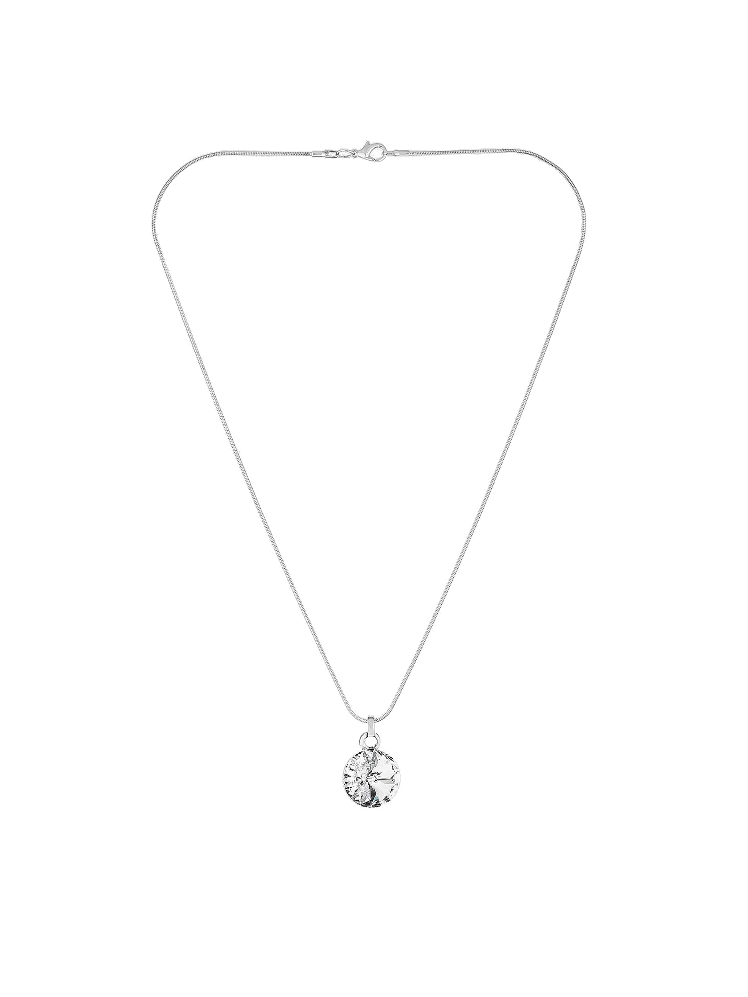EXCLUSIVE EDITION Řetízek 'Rivoli adorned with Swarovski crystals' – průhledná