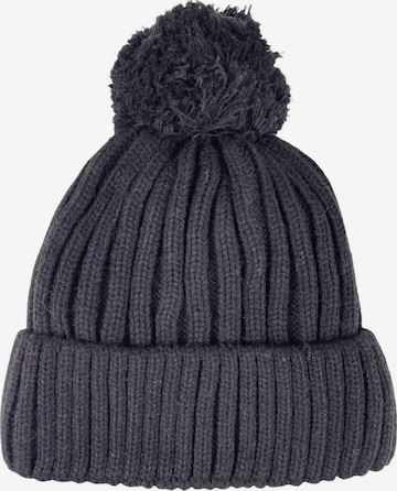 Kumixi Mütze in Schwarz: Vorderseite