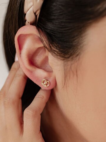 Hey Happiness Ohrringe 'Pretzel Delight'‌‌‌‌‌‌ in Gold