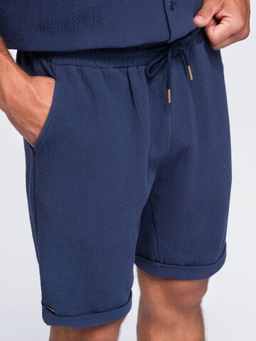 Ombre Regular Broek in Blauw