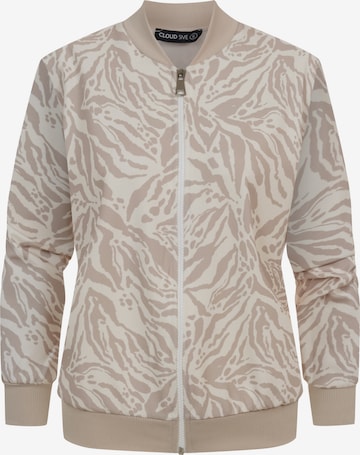 Cloud5ive - Chaqueta de entretiempo en beige: frente