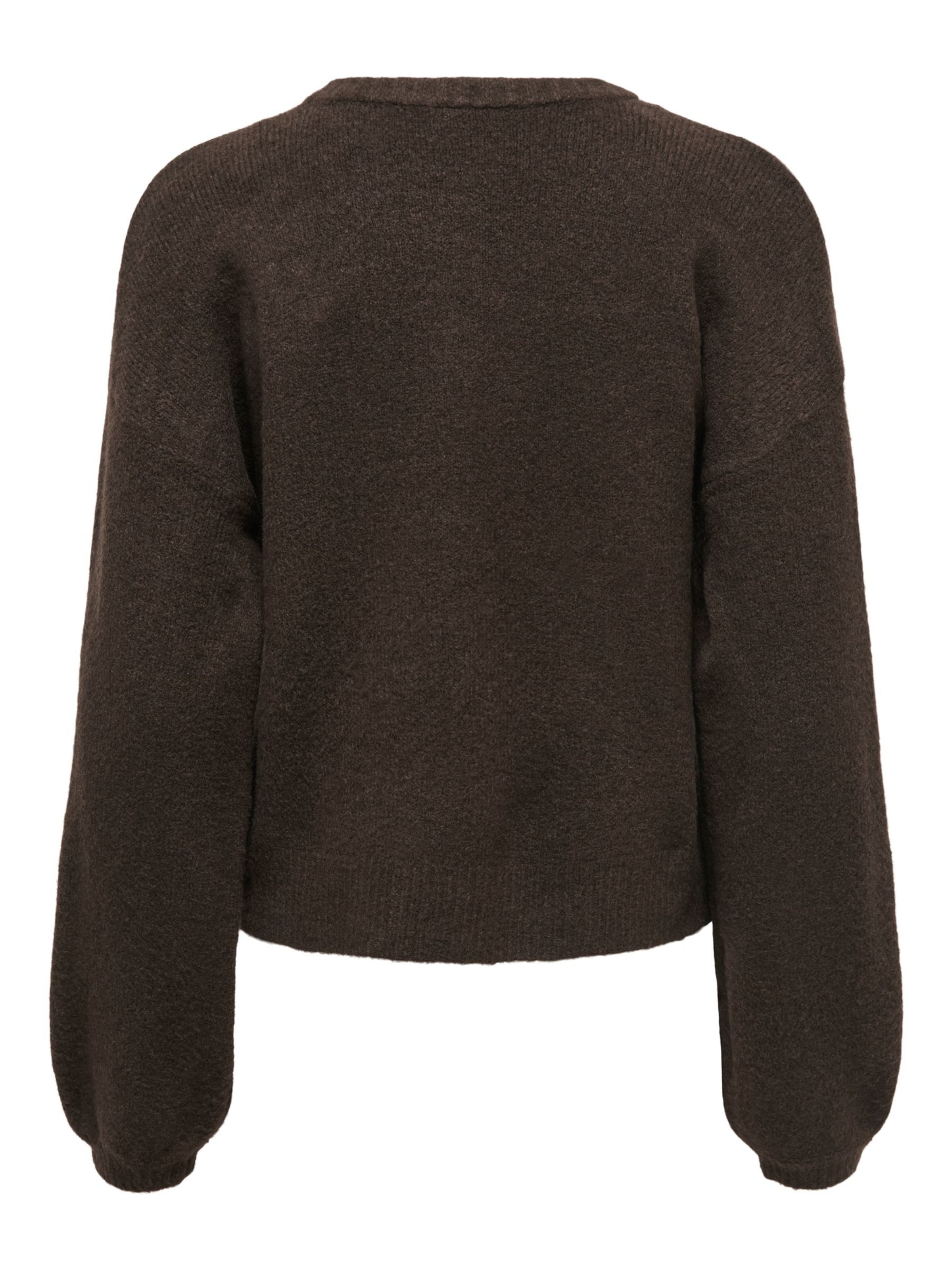 ONLY Knit cardigan 'ISABELLA' in Brown