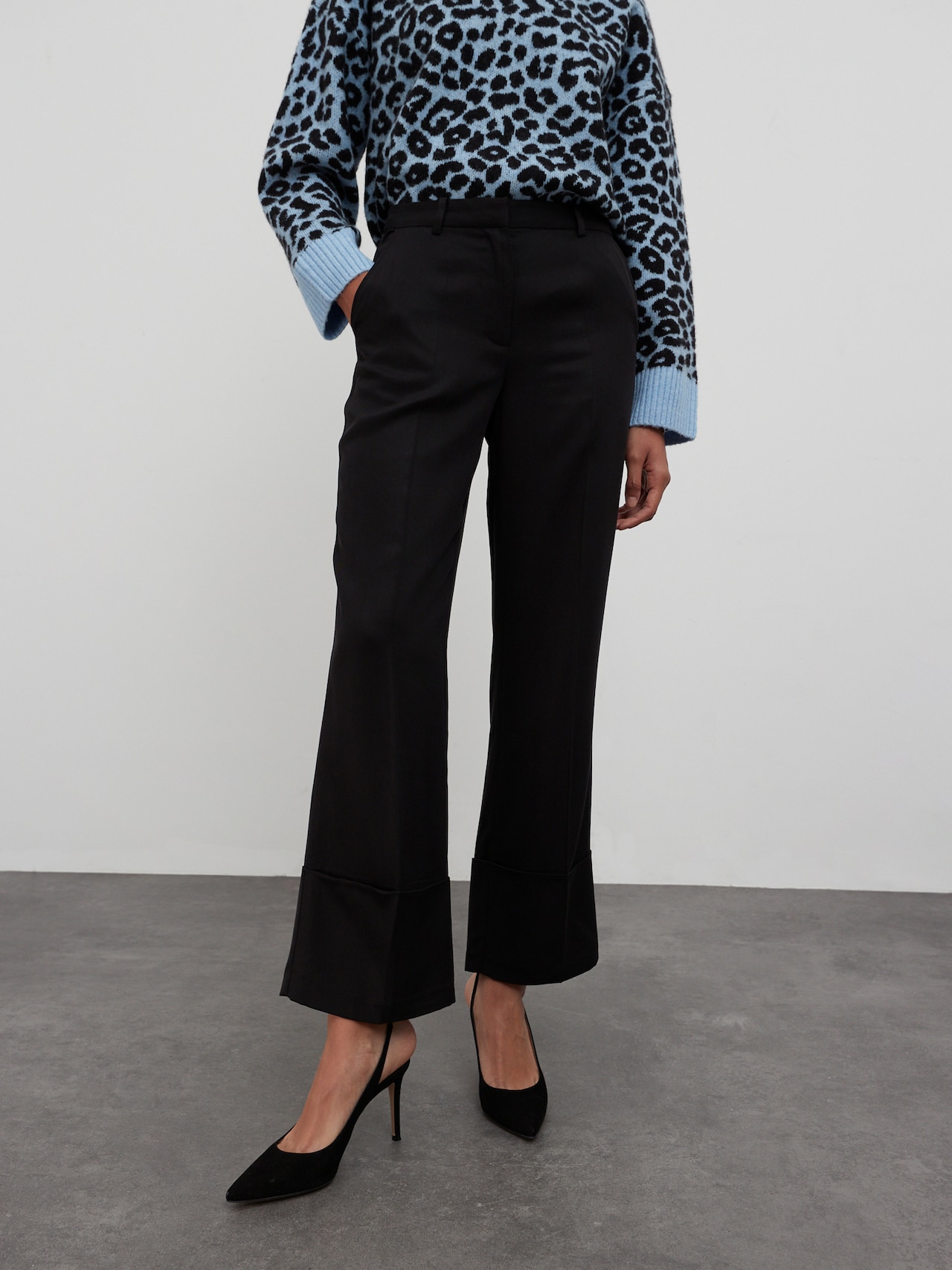 EDITED Producten Pantalon 'Ida' Zwart