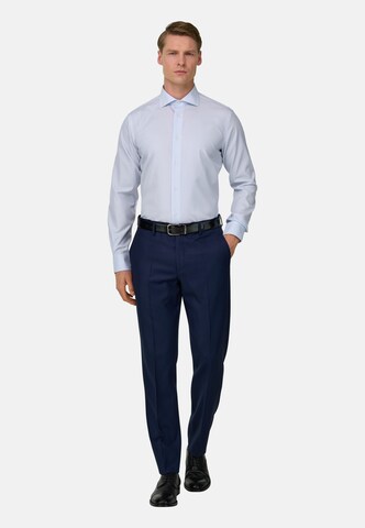 Coupe regular Chemise Boggi Milano en bleu