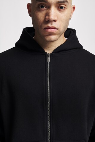 2Y Studios Zip-Up Hoodie in Black