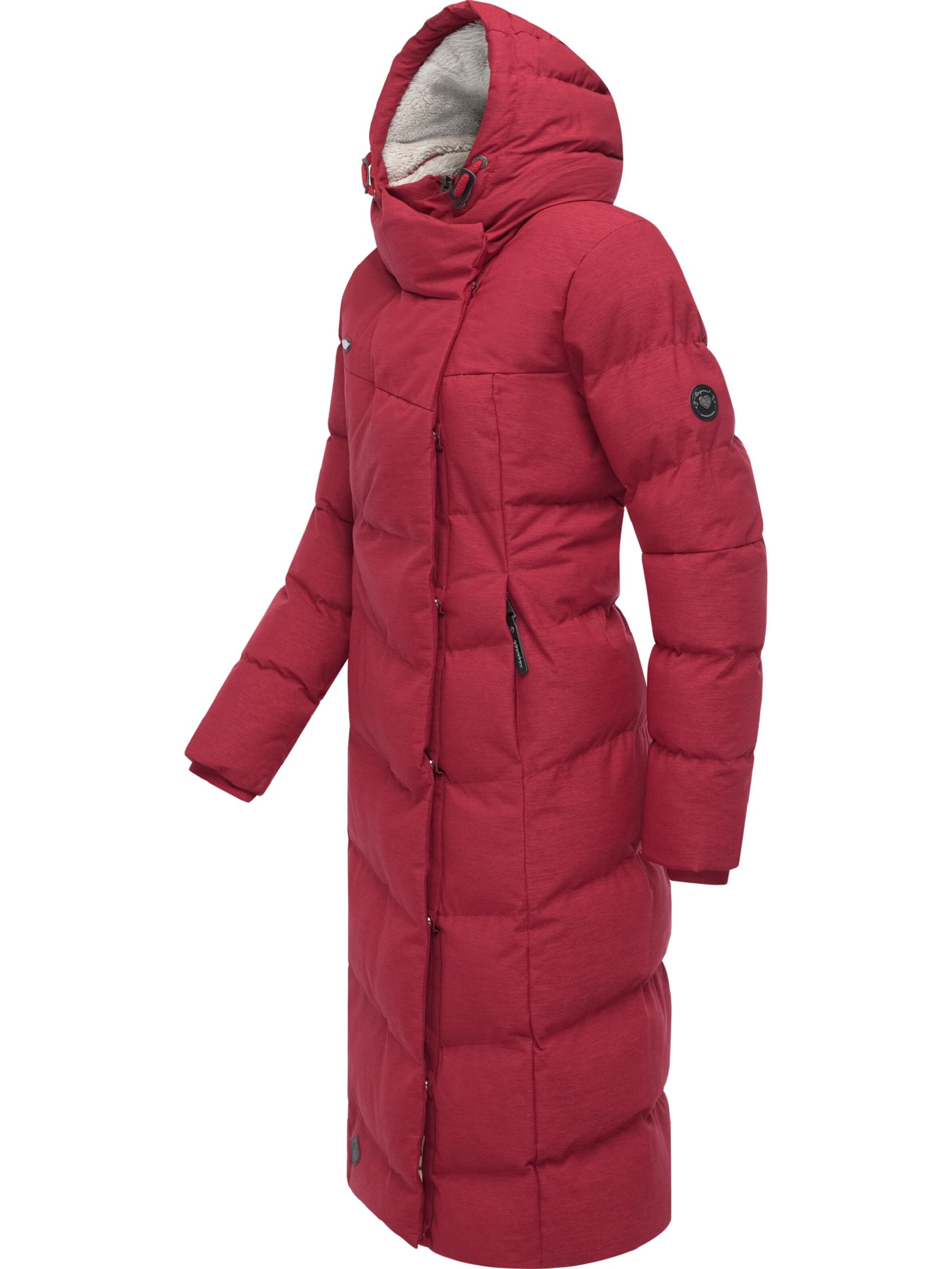 Ragwear Winter coat 'Pavla' in Red
