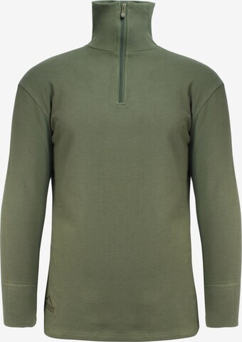 normani Sweatshirt 'Tuktoyaktuk' in Groen: voorkant