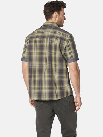BABISTA Regular fit Button Up Shirt ' Dartilo ' in Yellow