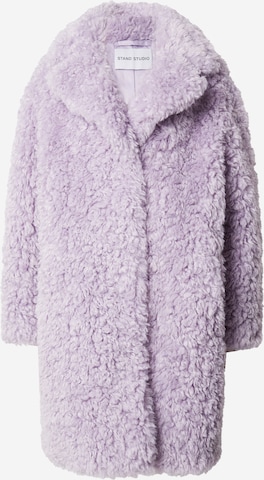 Manteau d’hiver STAND STUDIO en violet : devant