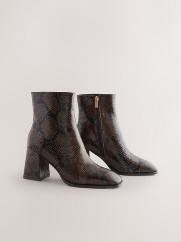 Next Enkellaarsjes 'Forever Comfort' in Bruin