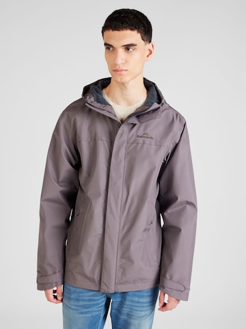 Veste outdoor 'Bealey' Kathmandu en gris : devant