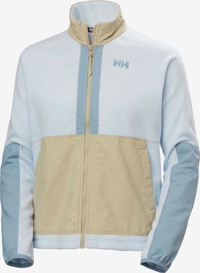 HELLY HANSEN Funktionsfleecejacke in dunkelbeige / opal / hellblau, Produktansicht