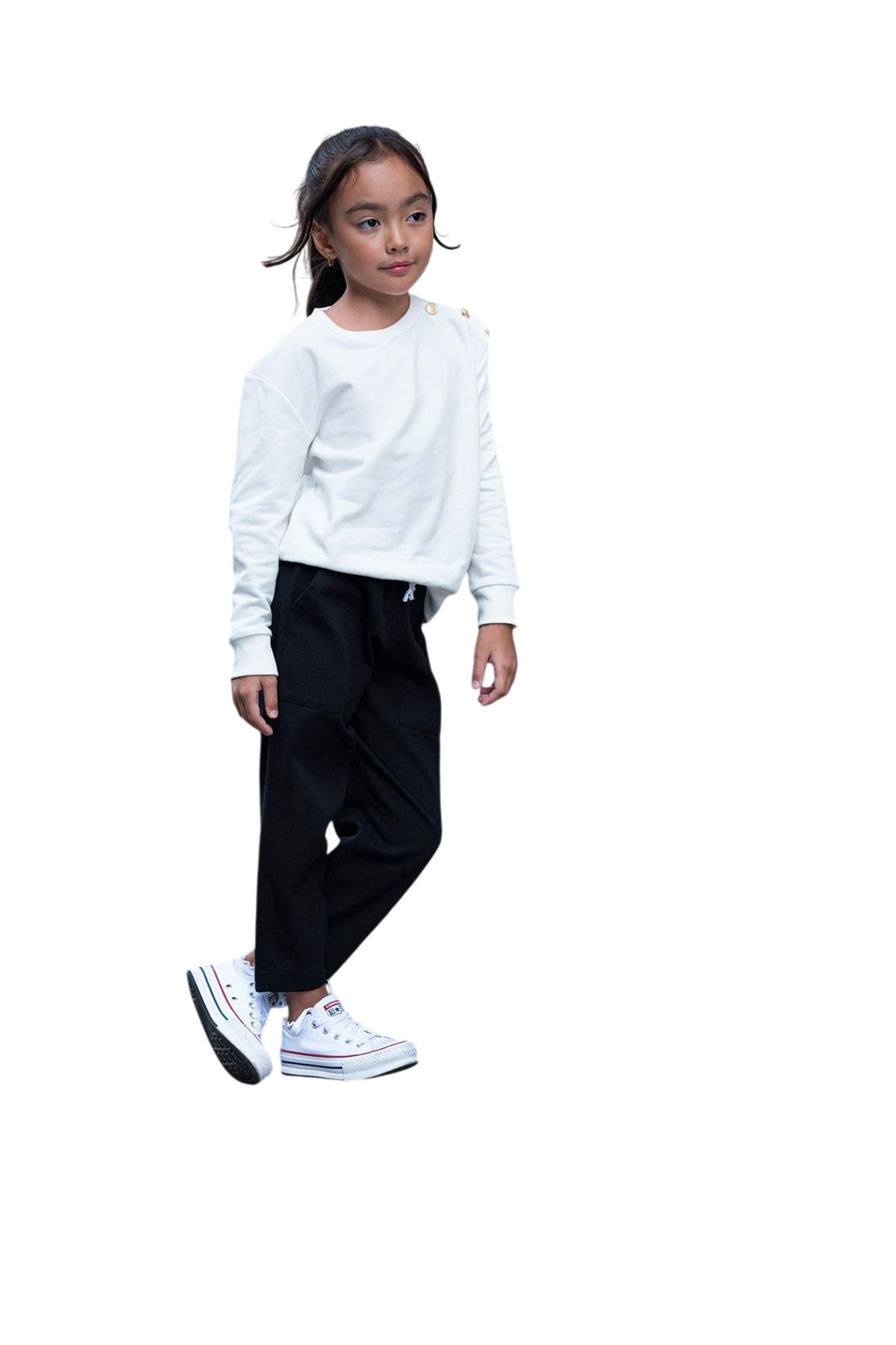 For You Moda Set in Black: front