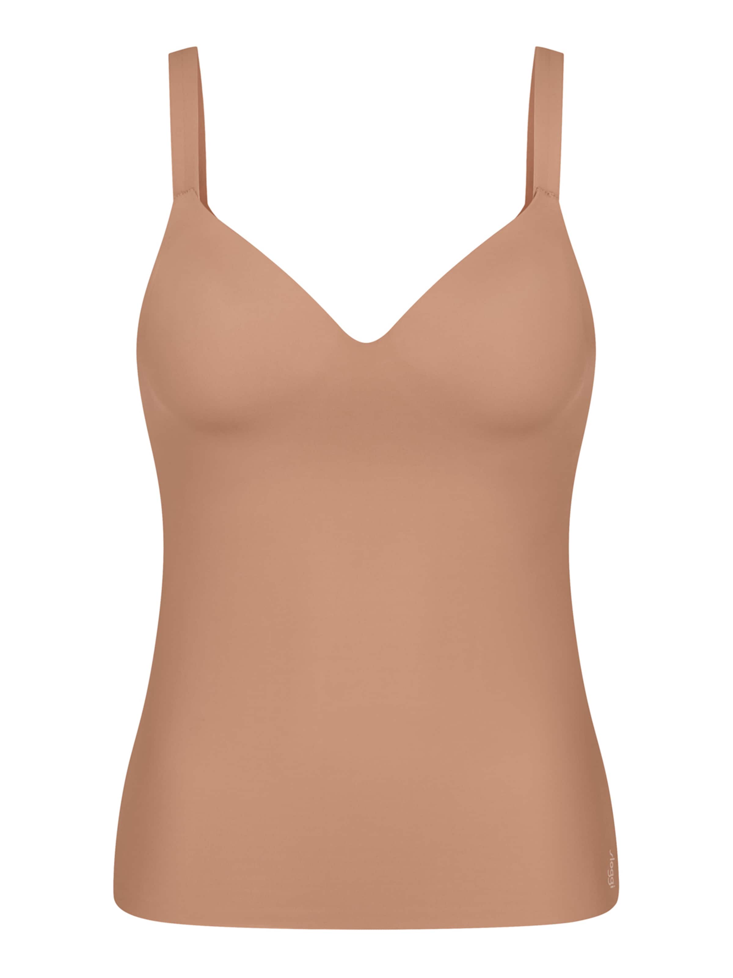 Haut ' Blue ZERO Feel 2.0 THE UP ' SLOGGI en beige : devant