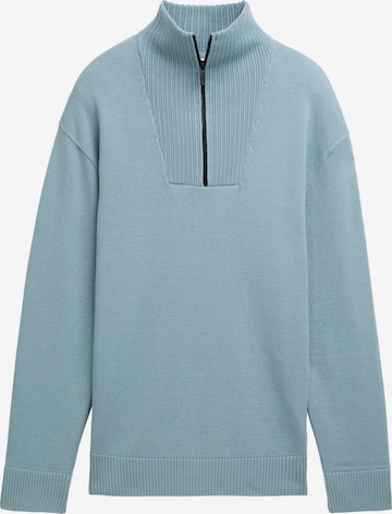 Pull-over TOM TAILOR DENIM en bleu : devant