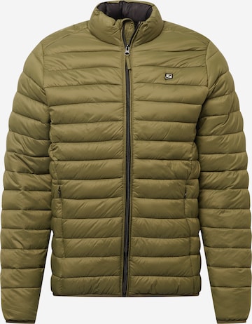 BLEND Zimska jakna | zelena barva: sprednja stran