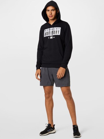 ADIDAS SPORTSWEAR Athletic Sweatshirt 'ADVIS' in Black