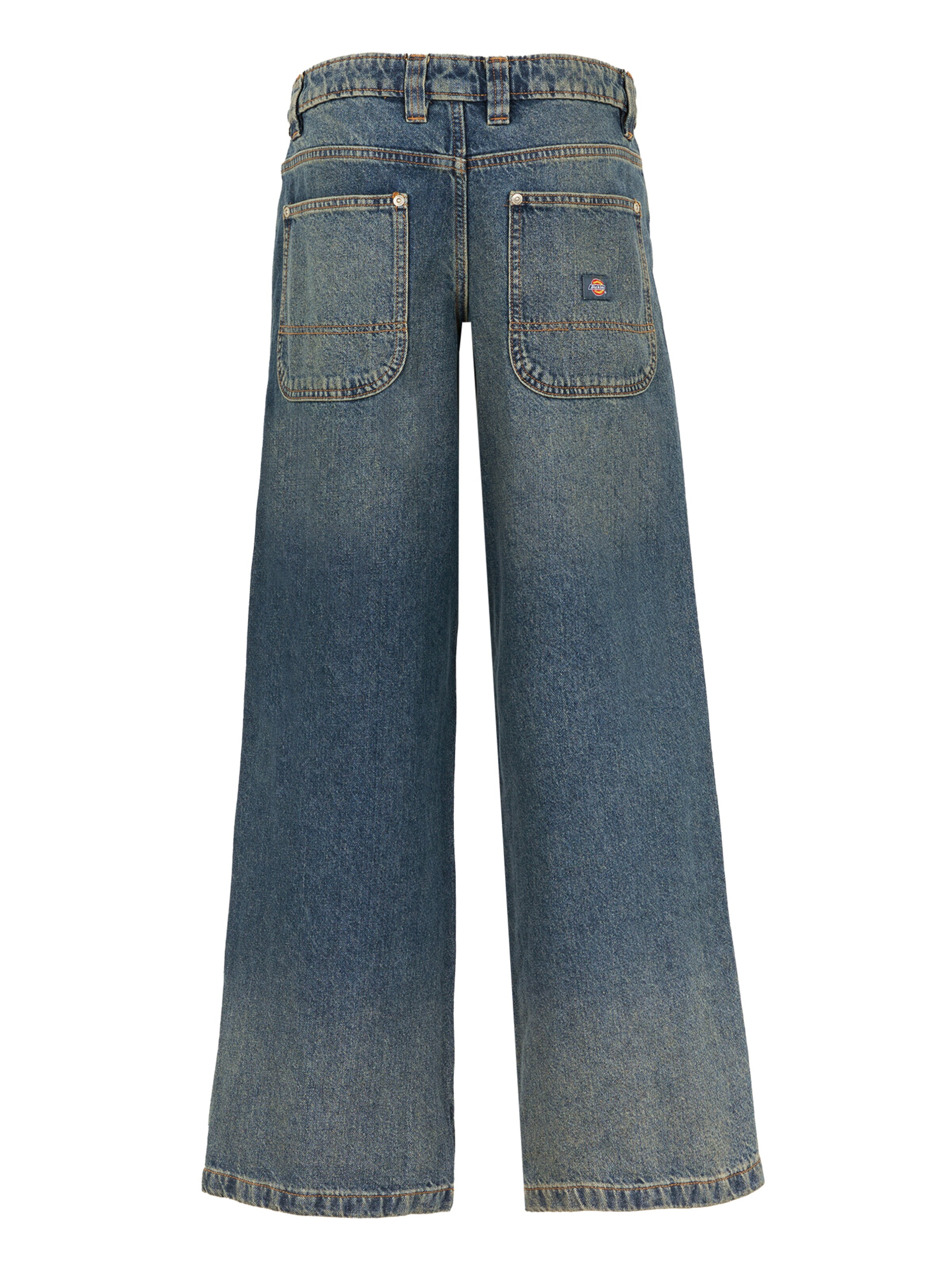DICKIES Свободный крой Джинсы 'Mechanic' в Синий