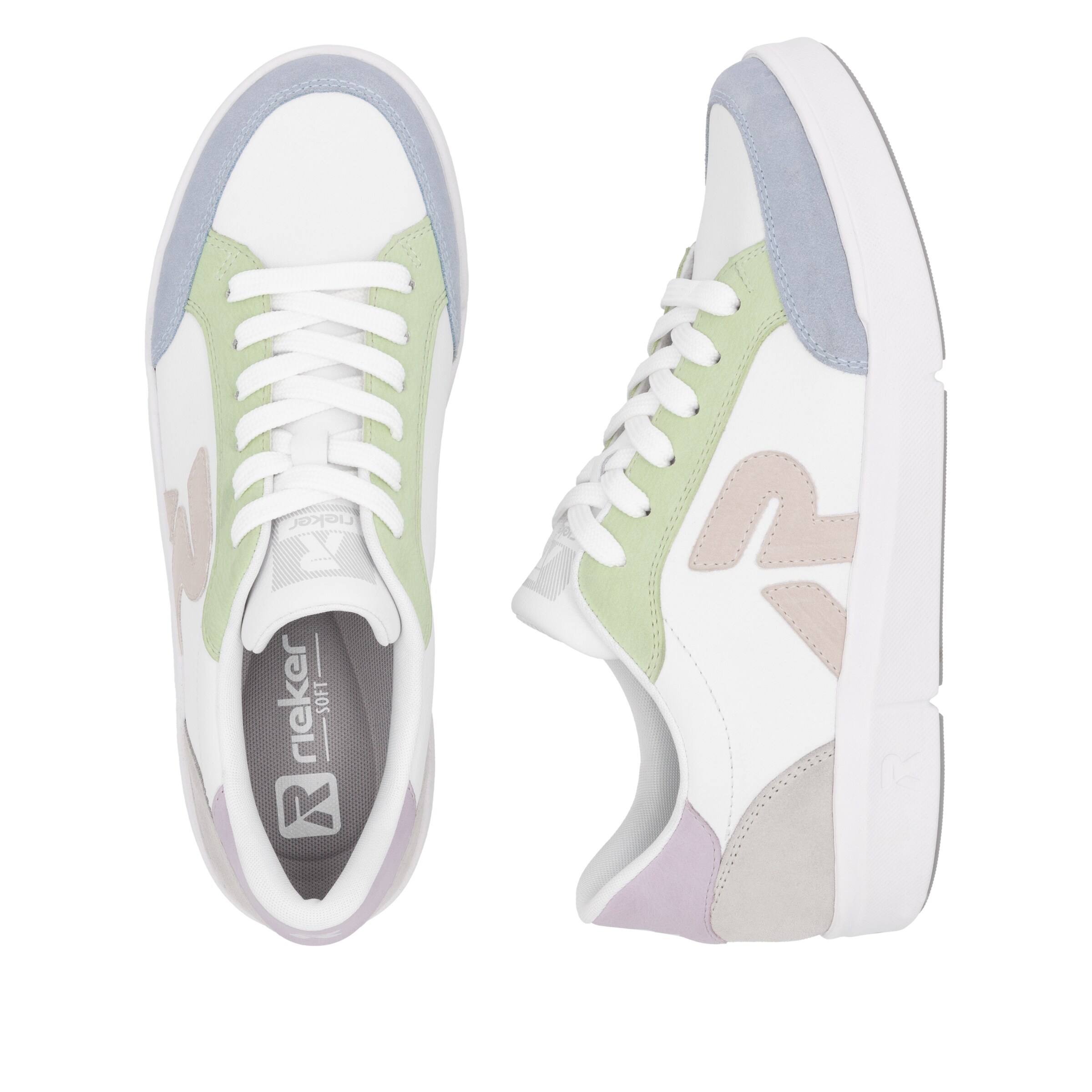 Rieker Sneakers laag in Wit