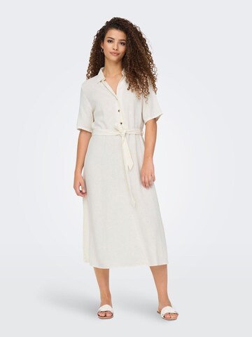 Robe-chemise 'JDYSay' JDY en blanc : devant