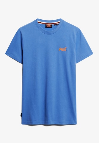 T-Shirt 'Essential' Superdry en bleu