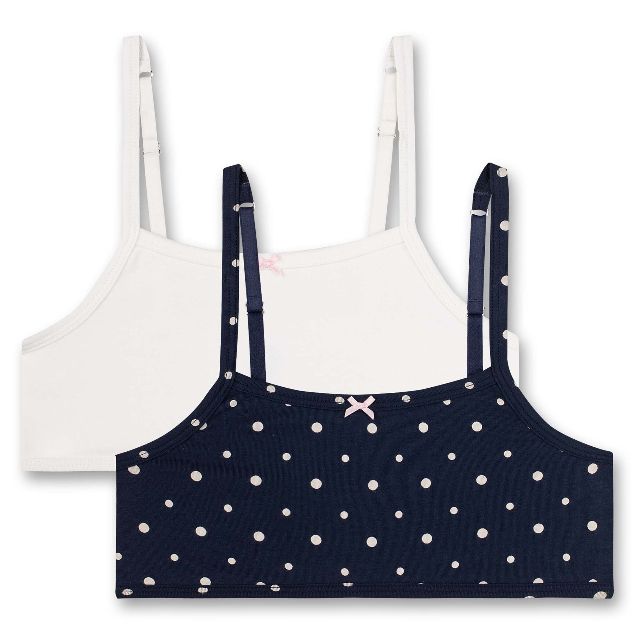 Sanetta Bustier BH in Blauw: voorkant