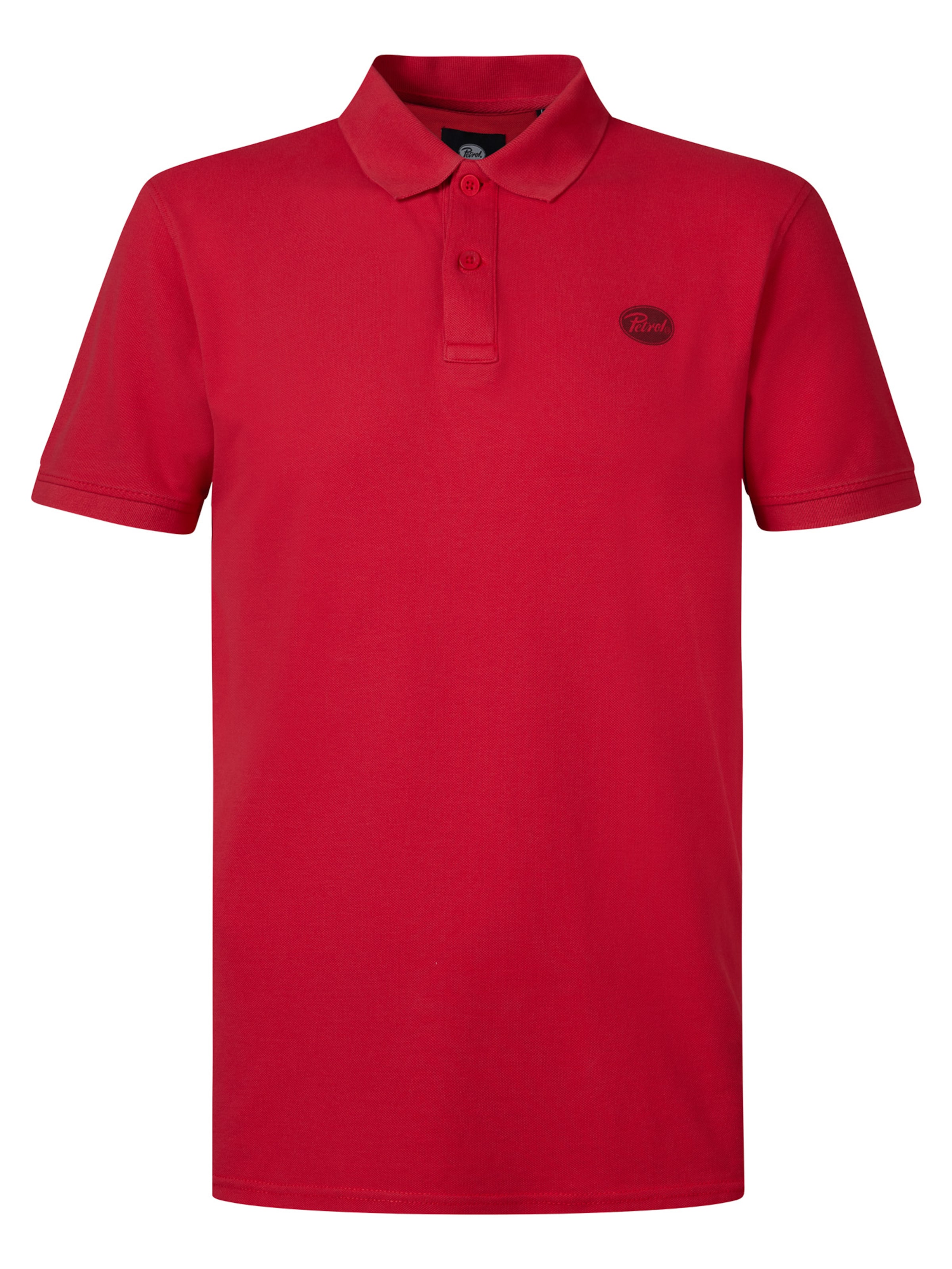 Petrol Industries Shirt in Rood: voorkant