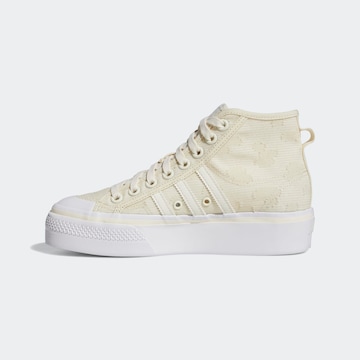 ADIDAS ORIGINALS Sneaker high 'Nizza Platform Mid' i beige