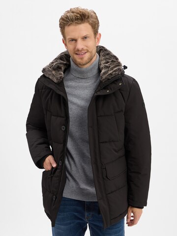 STRELLSON Winter Jacket 'Piazza' in Black: front
